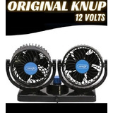 Ventilador Automotivo Duplo 12v Ajustável Forte 2 Velocidade