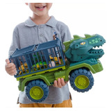Camión Transportador De Cabeza De Dinosaurio