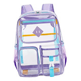 Mochila De Viaje De Pvc Impermeable Transparente