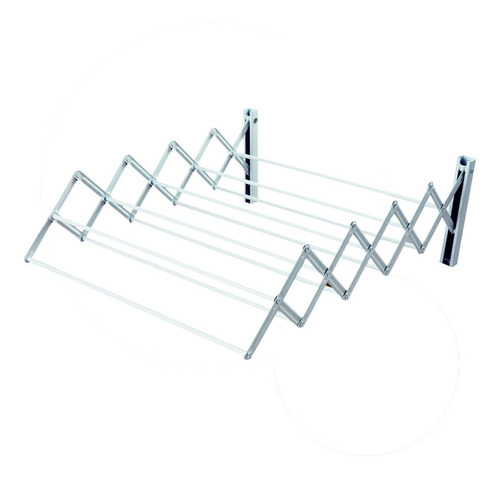 Tender De Pared Ropa Extensible Reforzado 45 Cm 10 Varillas