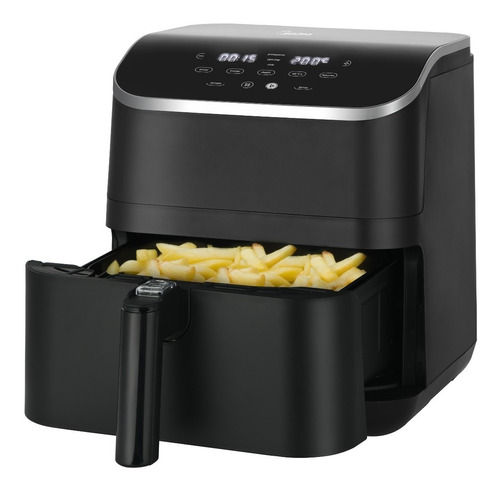 Airfryer Digital 5,5l Grandgourmet Preto Midea 220v