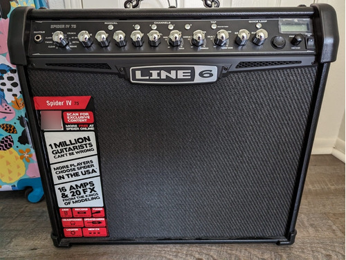 Amplificador De Guitarra Line 6 Spider Iv 75w