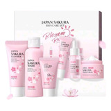 Set Skincare Japan Sakura 6 Pzs Piel Joven Y Radiante Nuevo!