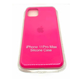 Fundas O Carcasas iPhone 11 Pro Max Silicone Case Fucsia