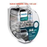 Lampara Philips H4 Xtreme Vision 130% Mas Luz Kit X 2 Lamp