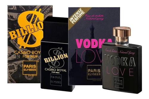 Billion Casino Royal + Vodka Love - Paris Elysees