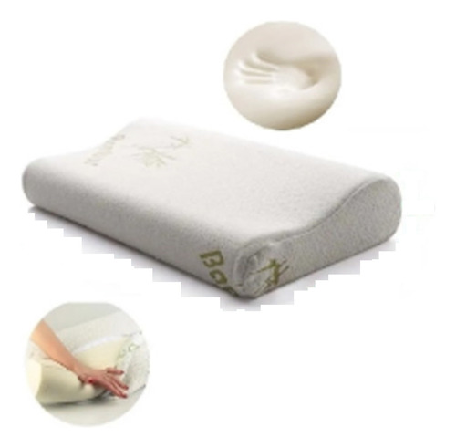 Almohada Cervical Viscoelastica Mejora Postura Cama