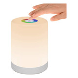 Luz De Noche Recargable, Mcswkey Luz De Nocturna Led 6 Color