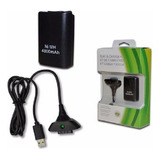 Xbox 360 Kit Carga Y Juega + 4800 Ni-mh