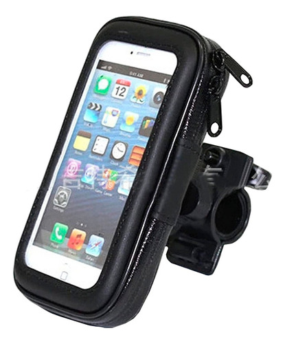 Soporte Funda Porta Celular Impermeable Moto Bici Premium