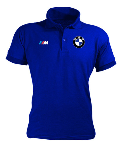 Camisa Gola Polo Bmw Série M Malha Piquet Camiseta