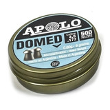 Balines Apolo Domed 4.5 X 500 Unid 9 Grains Aire Comprimido