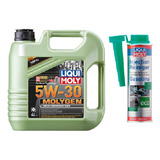 Combo Aceite Liqui Moly 5w-30 + Limpia Inyectores Nafta