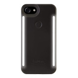 Funda Para iPhone 8, Negra/iluminacion Led/protectora