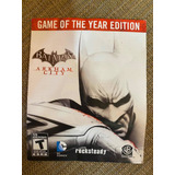 Manual Batman Arkham City Goty Edition Para Ps3 - No Juego