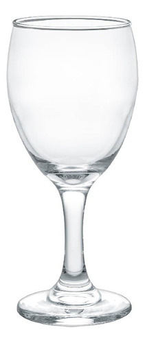 12 Copas De Vidrio Para Vino Agua 300 Ml - 12 Piezas Cristar