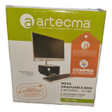 Mesa Artecma Graduable Para Pc 5 Alturas-22 Cm Ajustable