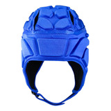 Casco De Rugby Premium Para Una Mayor Protección En Azul