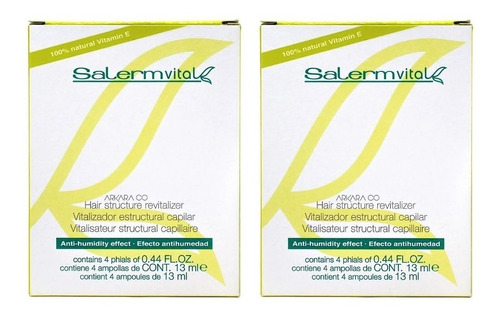 Salermvital Ampolletas Reparación Con Vitamina E 2 Cajas 