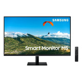 Monitor Samsung M5 Smart 27 Pulgadas Full Hd Con Control Col