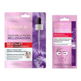 3 Sets Mascarilla Rellenadora Revitalift  Rostro + Ojos