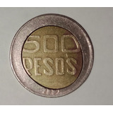 Moneda Usada Colombia 500 Pesos 2007 Error En Anillo