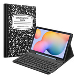 Funda+teclado Fintie Galaxy Tab S6 Lite 10.4ø Diseño Libro