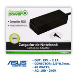 Cargador Notebook Compatible Asus 40w 19v 2,1a - 2.5*0.7mm