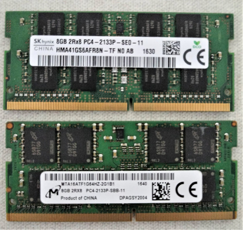 Memoria Ram Portátil 8gb