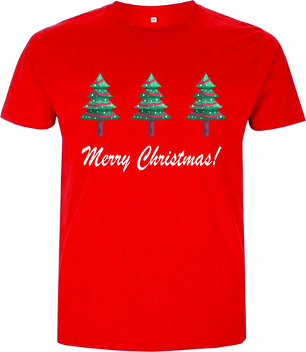 Camisetas Navideñas Arbolitos De Navidad Nav Niños Y Adultos
