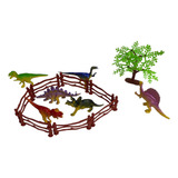 Set 15 Piezas Dinosaurios Plásticos Juguetes Muñecos Niños 