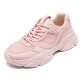 Sneaker Capa De Ozono Para Mujer Estilo 604101 Rosa