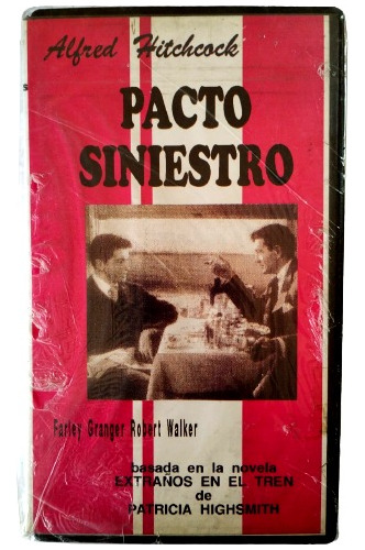 Pacto Siniestro Hitchcock Vhs Original 