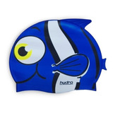 Gorra Natacion Silicona Hydro Dibujos Pez Chicos Niños Niñas