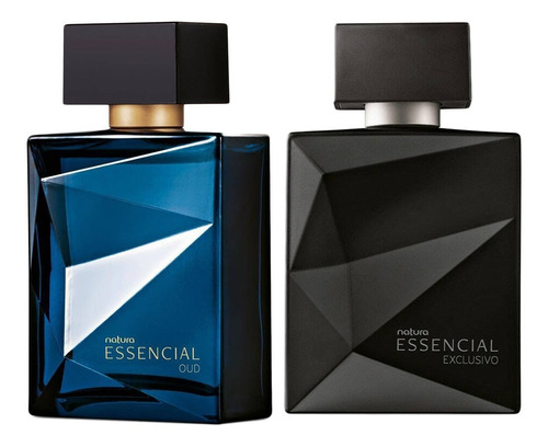 Essencial Oud + Exclusivo Deo Parfum Masculino 100ml Kit C/2