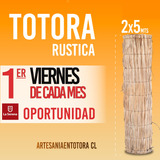Totora Rustica 2x5 Mts (la Serena)