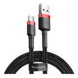 Cable Usb Tipo C 2.0 Carga Rapida Usb Salida Usb-c Reforzado