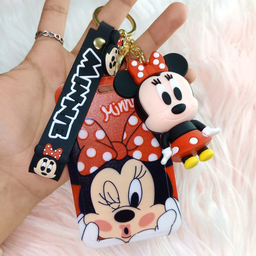 Porta Tarjeta Sube Llavero Mickey Mouse