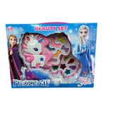 Set Maquillaje Infantil Frozen O Unicornio Juguete En Caja