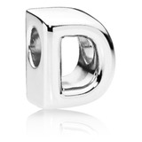 Dije Charm Pandora Letra D Alfabeto Plata S925 Original