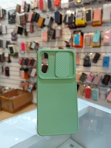 Funda Slide Cámara Silicona Para Samsung S21 S21 Plus Ultra