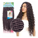 Cabelo Modelo Barbara 80cm No Crochet Cacheado Fibra Orgânic