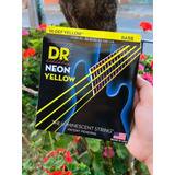 Cuerdas Para Bajo Dr Neon Amarillo 45-125 5 Cuerdas