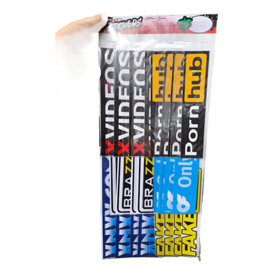 24 Pz Mayoreo Stickers Exhibidor Nopor Paginas