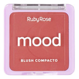 Blush Compacto Ruby Rose Feels Mood Mb10