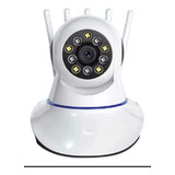 Camara Ip Vigilancia Robotizada Hd/wifi/ 5 Antenas Interior 