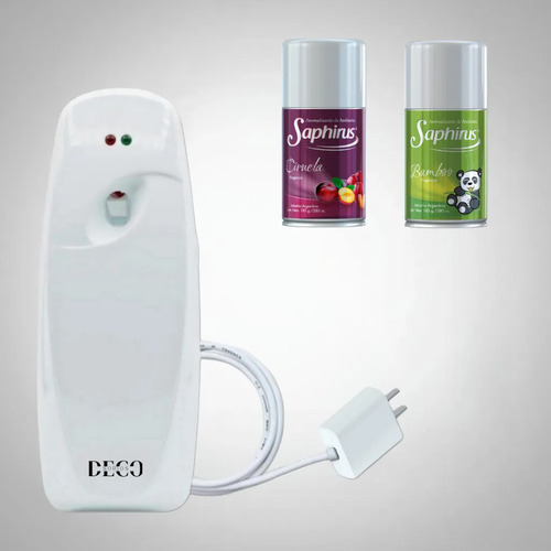 Difusor Electrico Automatico Ambientes + 2 Fragancias