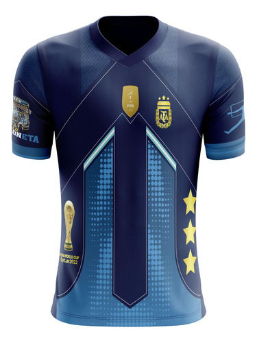 Camiseta Sublimada - Argentina Scaloneta Sub-1 Personalizada
