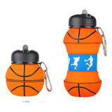 Botella De Agua Para Niños Estilo Baloncesto De 19 Oz,