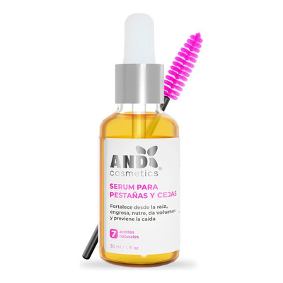 Serum De Pestañas Y Cejas Fortalecedor Engrosa Y Nutre 30ml AND | MercadoLibre